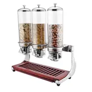 Triple cereal dispenserwooden stand 40L33