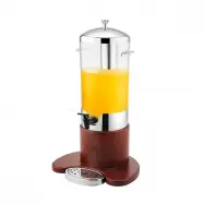 Single juice dispenser wwooden stand