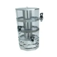 New dual octagonal juice dispenser