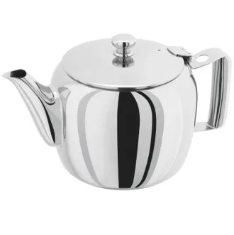 HOLLOWARE STAINLESS STEEL TEA POT 1 01_2009_02