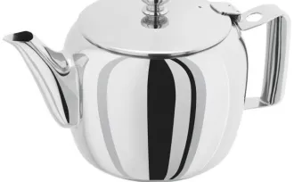 HOLLOWARE STAINLESS STEEL TEA POT 1 01_2009_02