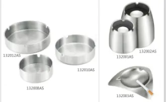 KITCHEN UTENSIL STAINLESS STEEL ASH TRAY 1 13