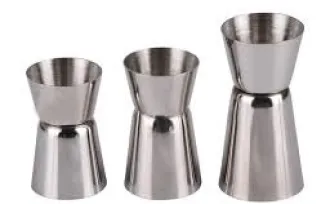 BAR UTENSIL STAINLESS STEEL MEASURING CUPS 1 1324020mc