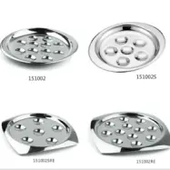 6 HOLES  12 HOLES STAINLESS STEEL SNAIL DISH