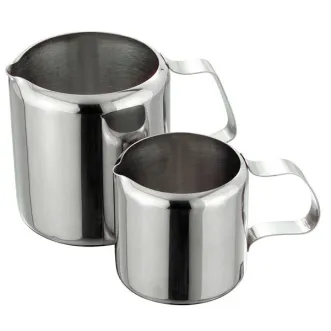 HOLLOWARE STAINLESS STEEL LATTE JUG 1 5oz