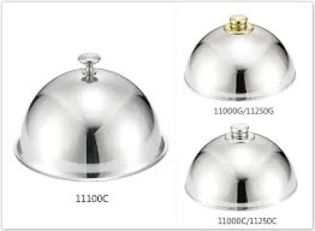 HOLLOWARE STAINLESS STEEL DOME DISH COVER  1 download