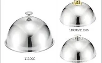 HOLLOWARE STAINLESS STEEL DOME DISH COVER  1 download