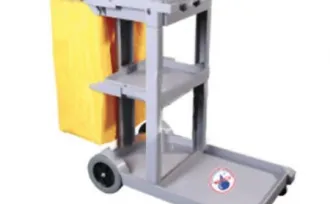 CLEANING EQUIPMENT SIMPLE TROLLEY HAND CART  1 ea_060