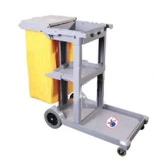 CLEANING EQUIPMENT SIMPLE TROLLEY HAND CART  1 ea_060