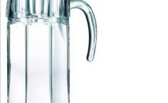 GLASSWARE WATER JUG  1 jug_1l6