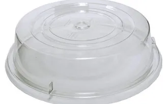 HOLLOWARE PC ROUND PLATE COVER 1 large_clear_plate_cover_dm_pcp11c