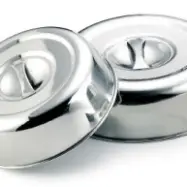 STAINLESS STEEL ROUND DISH COVERS