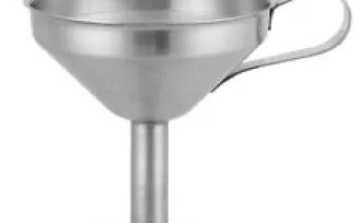 KITCHEN UTENSIL STAINLESS STEEL FUNNEL 1 s_l225