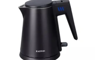 ELECTRIC KETTLE & TRAY Hotel 304 S/s 0.6L Double Wall Black Electric Kettle 1 ~item/2021/11/16/kettle__es1026_mbk